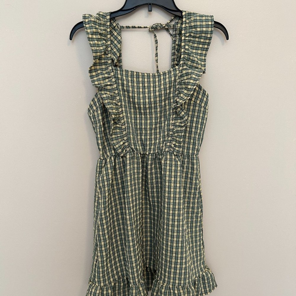 Checkered Mini Dress